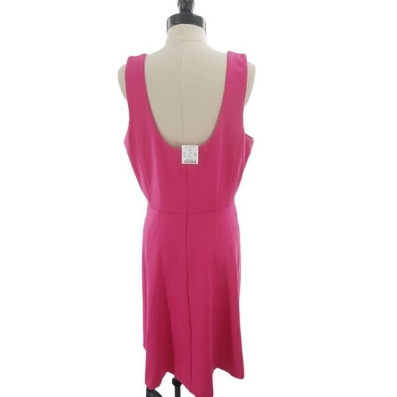 NWT J. Crew dress fuchsia large - Picture 5 of 12